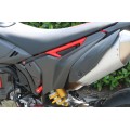 CNC Racing Carbon Fiber Subframe Covers (pair) for the Ducati Hypermotard 698 Mono